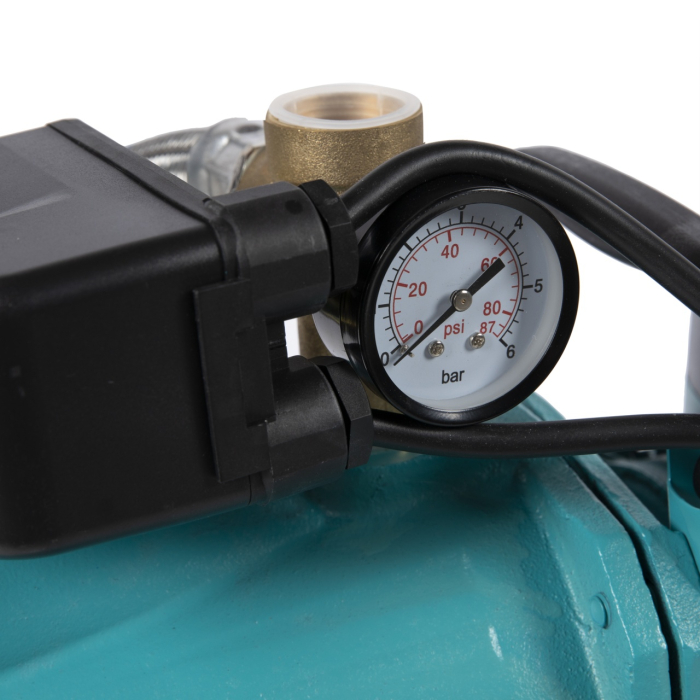 Hidrofor Detoolz 0.75 kW, debit 3300l/h, inaltime de pompare 45m, carcasa pompa fonta, volum butelie 24 litri [6]