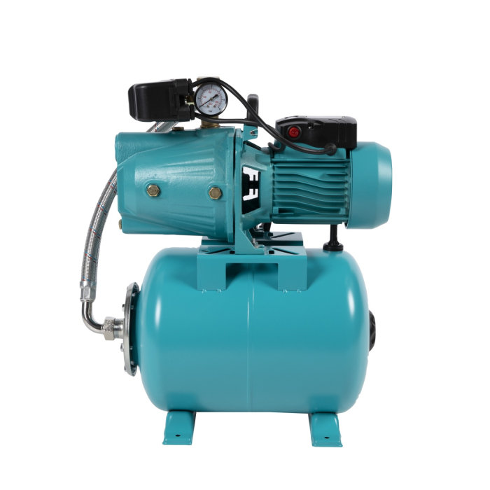 Hidrofor Detoolz 0.75 kW, debit 3300l/h, inaltime de pompare 45m, carcasa pompa fonta, volum butelie 24 litri [9]