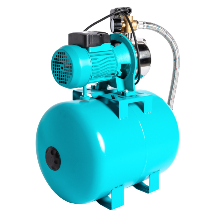 Hidrofor Detoolz 0.75 kW, debit 3300l/h, inaltime de pompare 45m, carcasa pompa inox, volum butelie 50 litri [10]