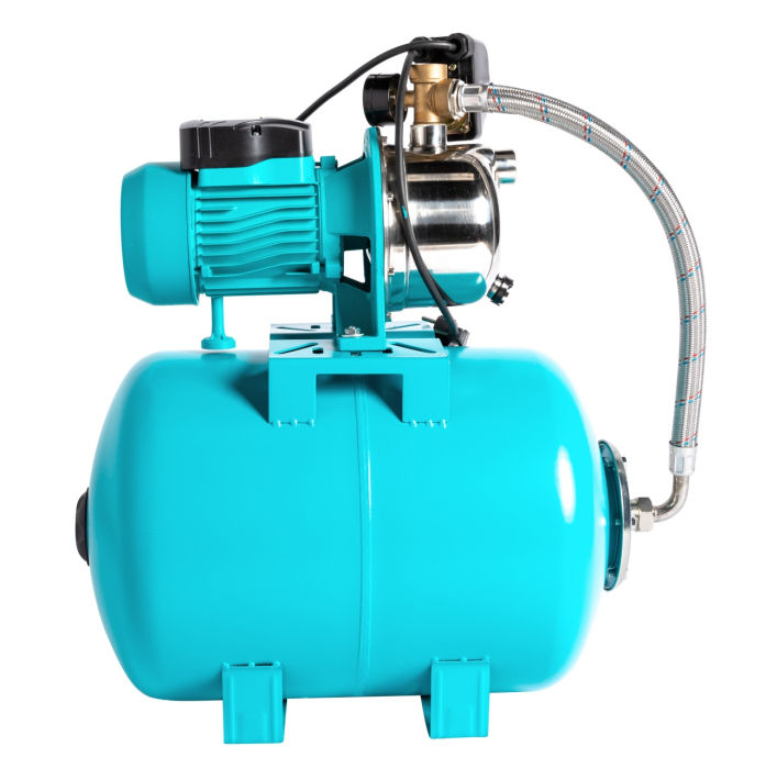 Hidrofor Detoolz 0.75 kW, debit 3300l/h, inaltime de pompare 45m, carcasa pompa inox, volum butelie 50 litri [11]