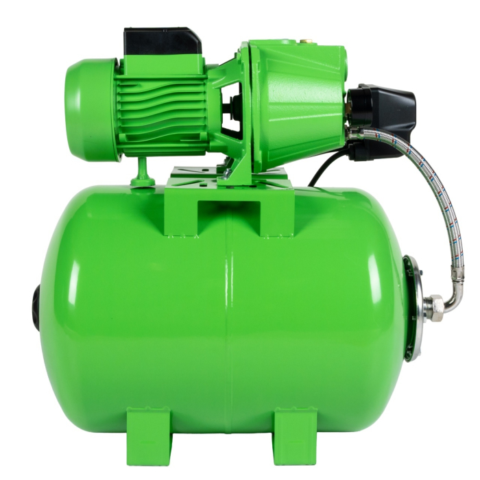 Hidrofor Micul Fermier 1.5 kW, debit maxim 3000l/h, inaltime maxima de pompare 53m, corp pompa fonta, butelie 50L [9]