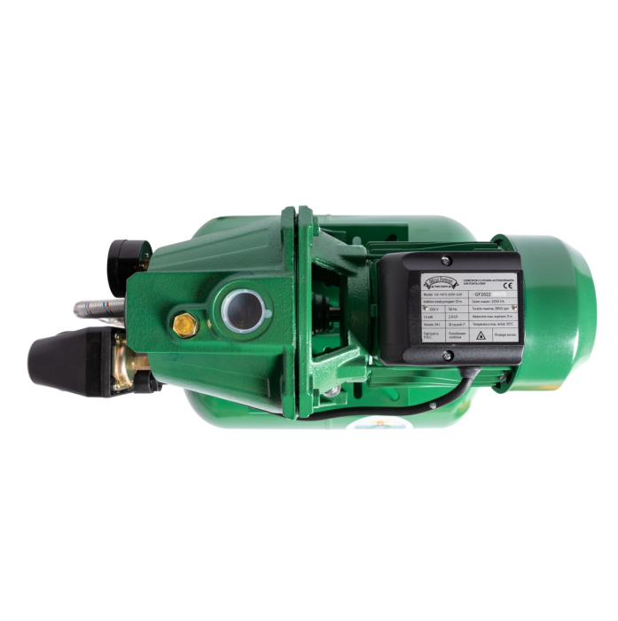 Hidrofor Micul Fermier 1.5 kW, debit maxim 3000l/h, inaltime maxima de pompare 53m, corp pompa fonta, capacitate vas expansiune 24 litri [4]