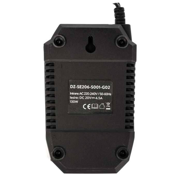 Incarcator rapid, Detoolz, pentru acumulator 20V, incarcare 4.5A/h [8]