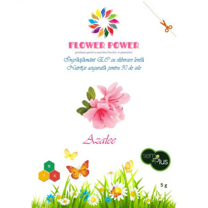 Îngrășământ Flower Power pentru azalee cu eliberare lentă, efect 90 zile [1]