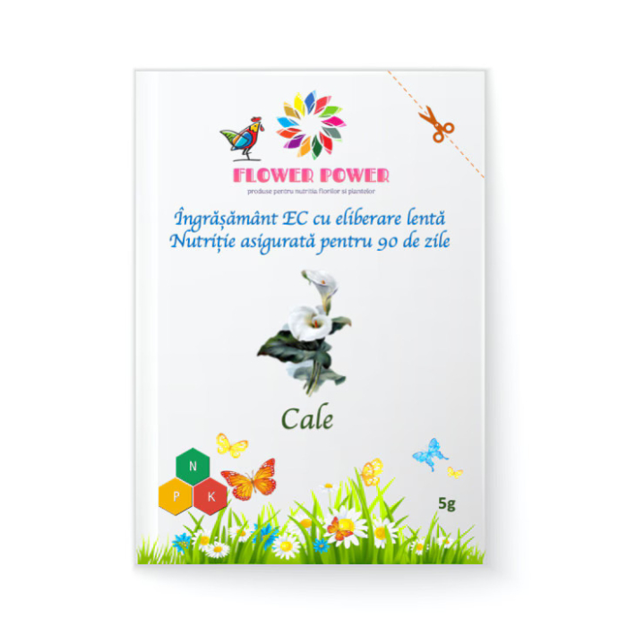 Îngrășământ Flower Power pentru cală cu eliberare lentă, efect 90 zile [1]