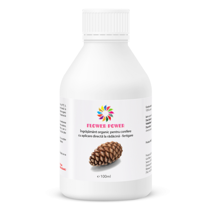 Îngrășământ organic pentru conifere, cu aplicare directă la rădăcină, Flower Power [1]