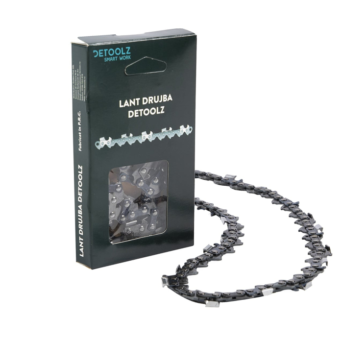 Lant drujba Detoolz, lungime 16'', pas 3/8'', grosime 1.3mm, 55 pinteni, 27 dinti, full chisel [2]