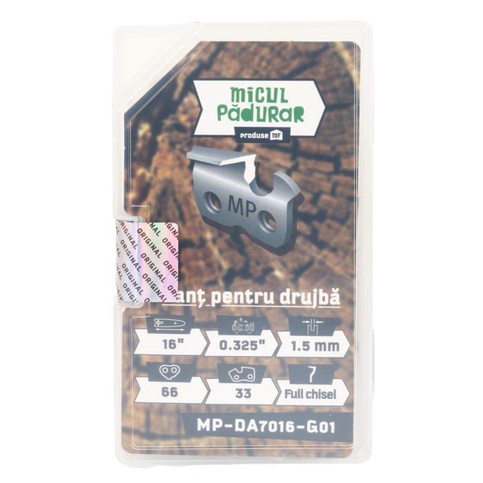 Lant Micul Padurar, 16'' .325'' 1.5mm 66P 33D full-chisel [2]