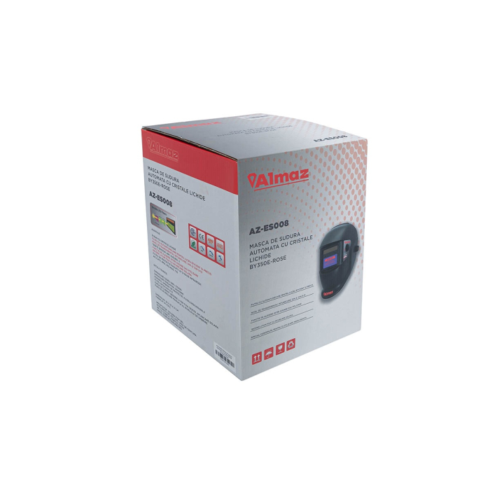 Masca de sudura Almaz, Automata, zona vizualizare 90x35mm, 2 senzori arc sudura, destinata sudura/polizare [5]