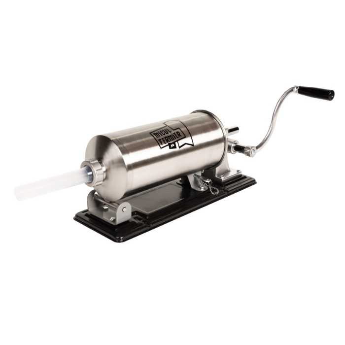 Masina de carnati Micul Fermier, 5 kg, orizontala cu 5 palnii [6]