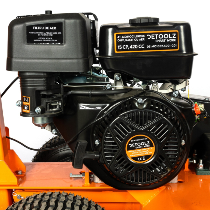 Masina de sapat santuri, Detoolz, 15 CP, 420 CC, benzina 4T, adancime maxima de 600 mm [7]
