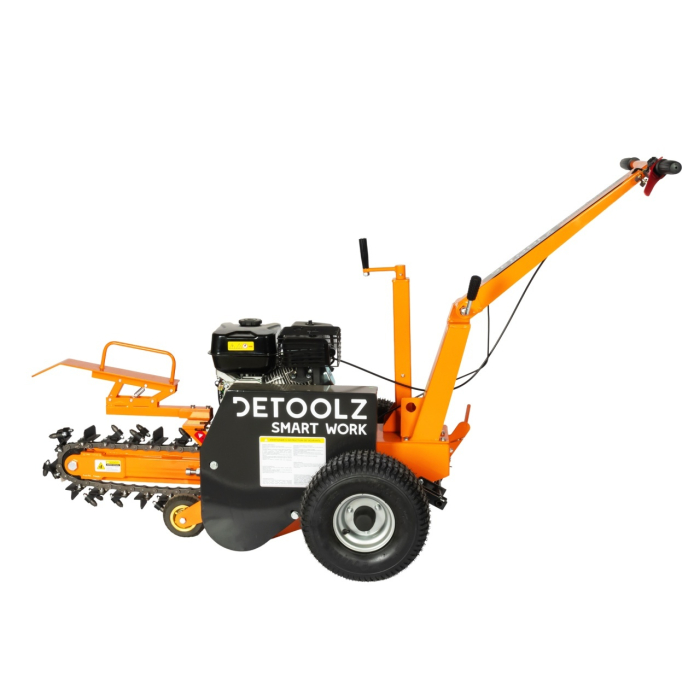 Masina de sapat santuri, Detoolz, 7 CP, 212 CC, benzina 4T, adancime maxima 450 mm [11]