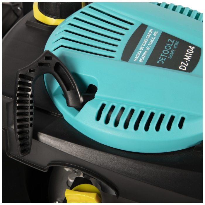 Masina de tuns gazon Detoolz, 3.5CP, 146CC, latime de taiere 40 cm, colector 40L [7]