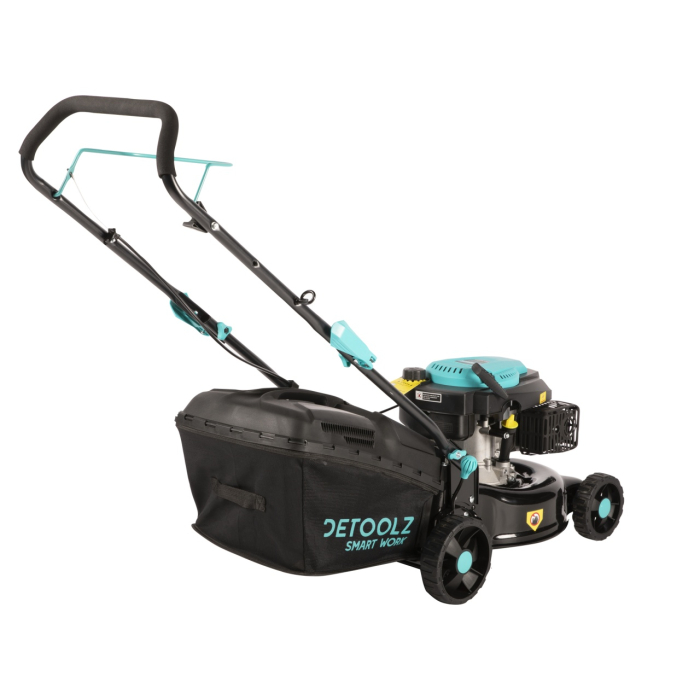 Masina de tuns gazon Detoolz, 3.5CP, 146CC, latime de taiere 43cm, colector 40L [5]