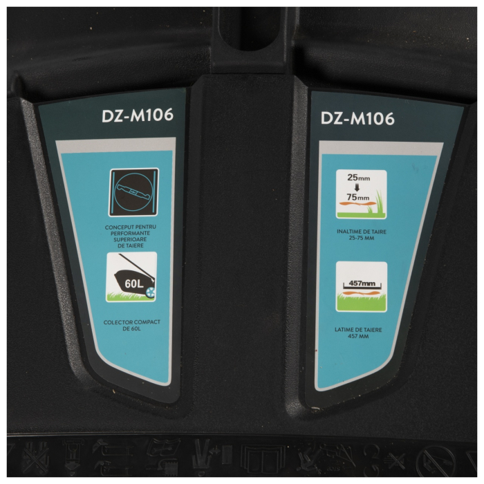 Masina de tuns gazon Detoolz, 3.5CP, 146CC, latime de taiere 46cm, colector 60L, propulsie automata [17]