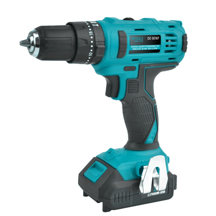 Masina gaurit insurubat percutie 28Nm 18V Li-ion [10]