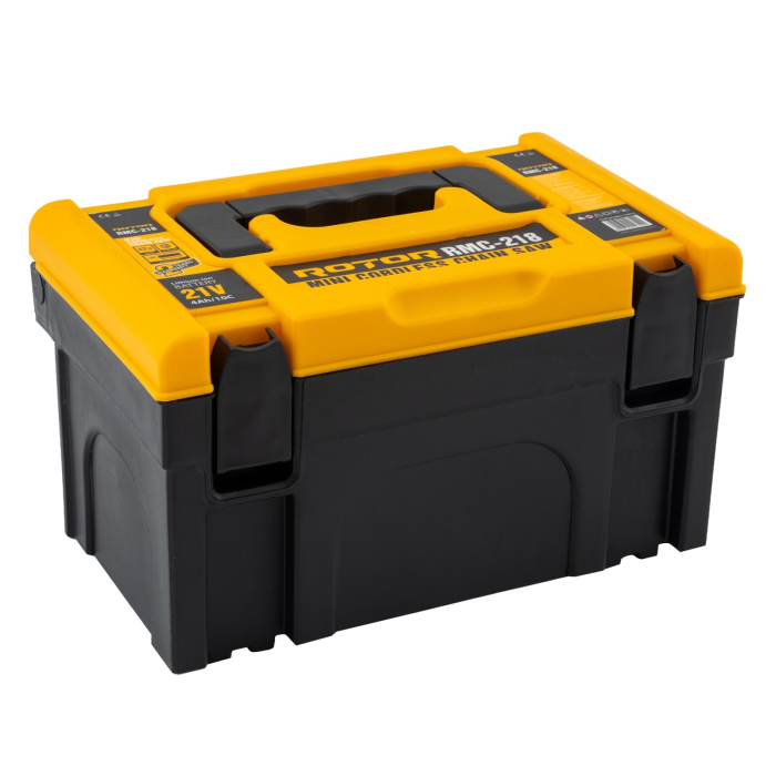 Mini drujba cu acumulator ROTOR RMC218, 2 acumulatori 21 V 4.0 Ah [8]