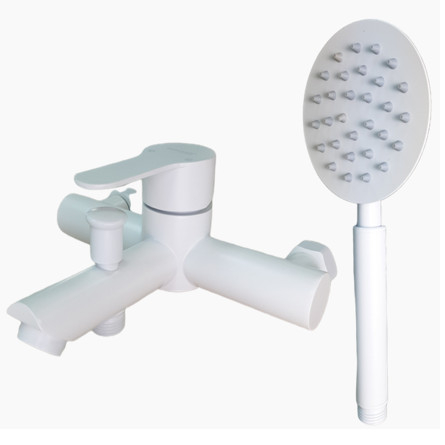 MIXXUS DAX-009 WHITE EURO baterie baie din otel inoxidabil [3]