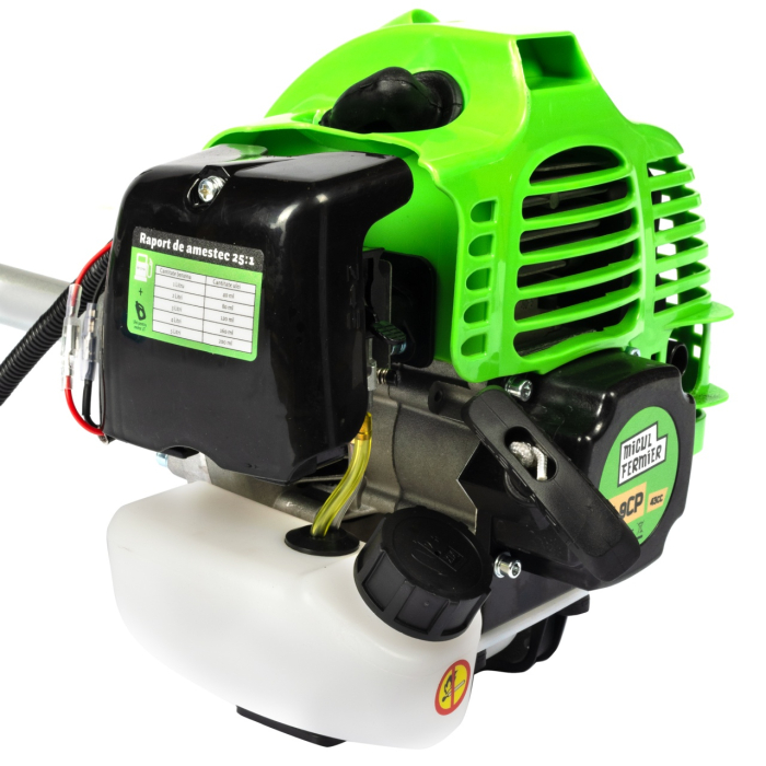Motocositoare Micul Fermier 1.9CP, 43CC, motor benzina 2T, pornire rapida, 3 accesorii, tija 28mm [11]