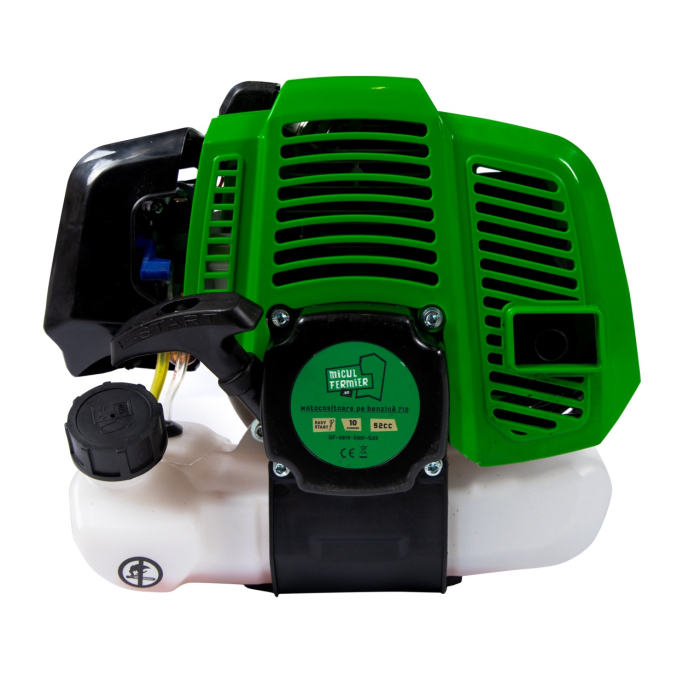 Motocositoare Micul Fermier 4.76cp, 52cc, Benzina, 2T, pornire rapida, 10 accesorii, tija 28mm [9]
