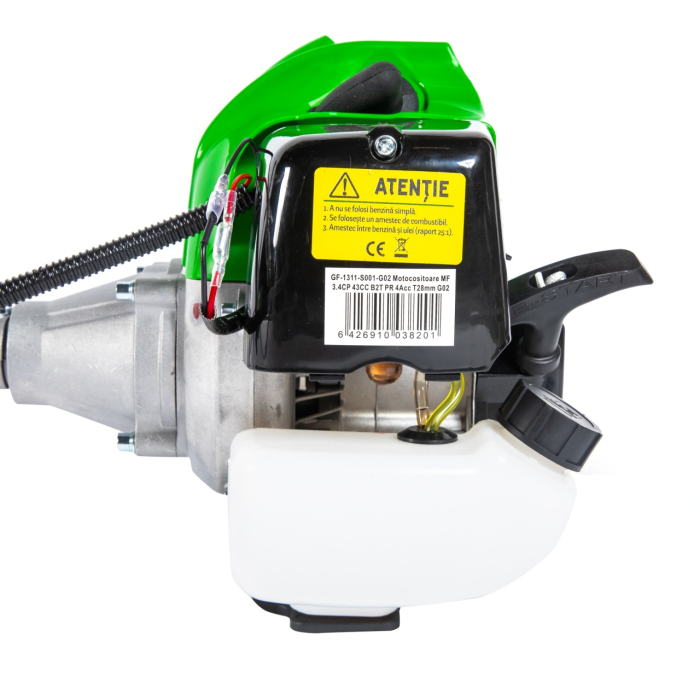 Motocositoare pe benzina 3.4CP cu 4 accesorii si pornire rapida [14]