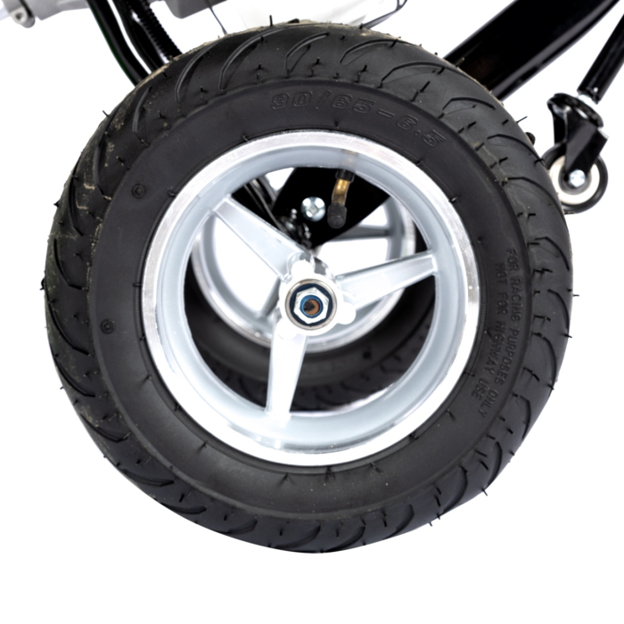Motocositoare pe benzina cu roti Micul Fermier, 2T, pornire rapida, 3 accesorii [15]