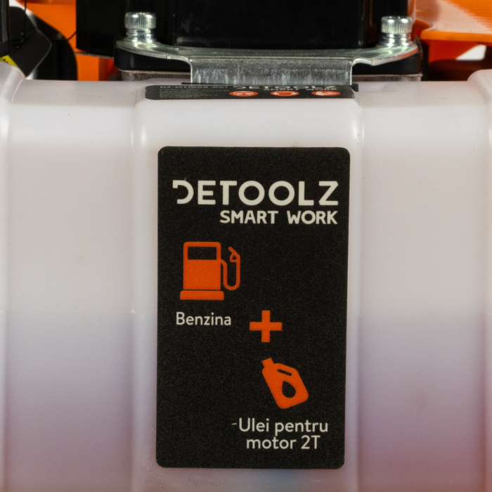 Motocultor 3CP, 52CC, motor benzina 2T, cu o viteza si pornire manuala [11]