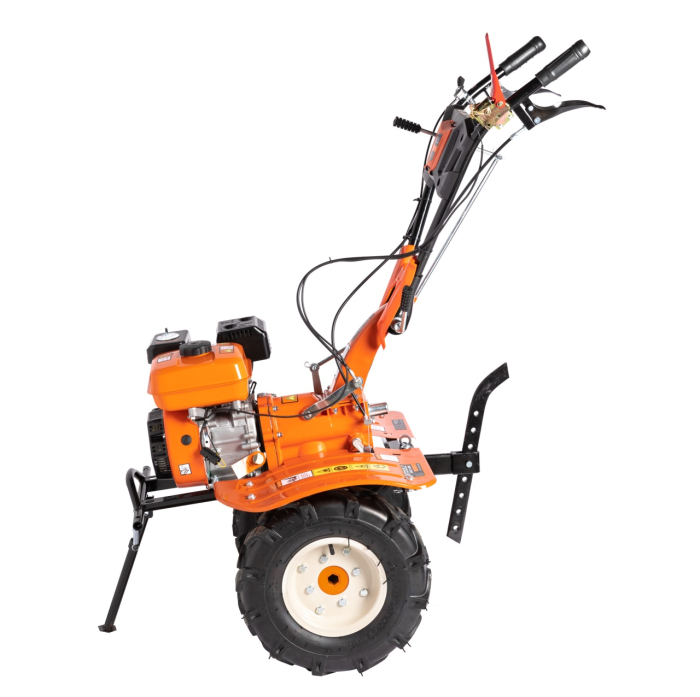 Motocultor Detoolz 8.5cp 212cc, benzina 4T, 3 viteze, pornire manuala, cu roti [14]