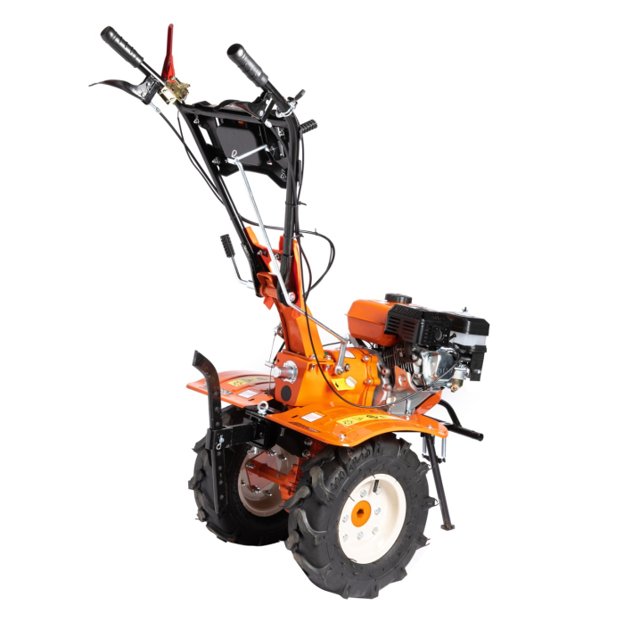 Motocultor Detoolz 8.5cp 212cc, benzina 4T, 3 viteze, pornire manuala, cu roti [11]