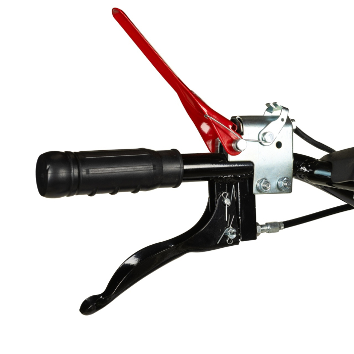 Motocultor Micul Fermier, 8.5CP, 212cc, motor pe benzina 4 timpi, 3 trepte de viteza, pornire manuala, cu roti [4]