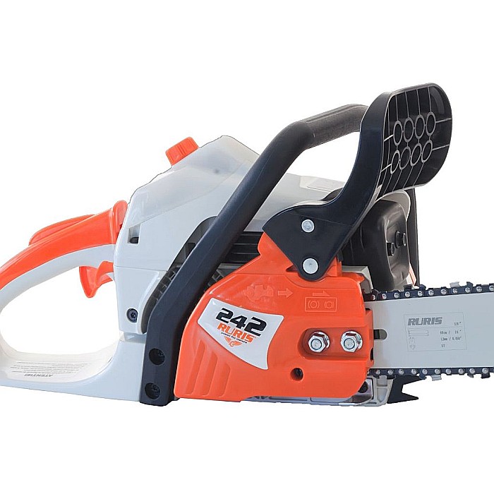Motoferăstrău RURIS 242 + pachet șină + lanț ruris +1 L ulei [3]