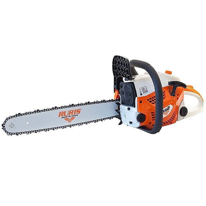 Motoferăstrău RURIS 492 + pachet șină + lanț ruris + 1 L ulei [4]