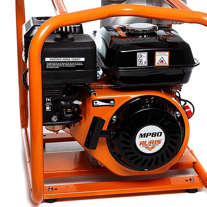 Motopompă RURIS MP80 + furtun refulare 3.0" 20 m [5]