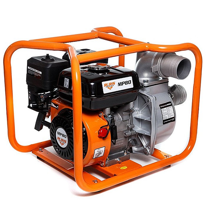 Motopompă RURIS MP80 + furtun refulare 3.0" 20 m [4]
