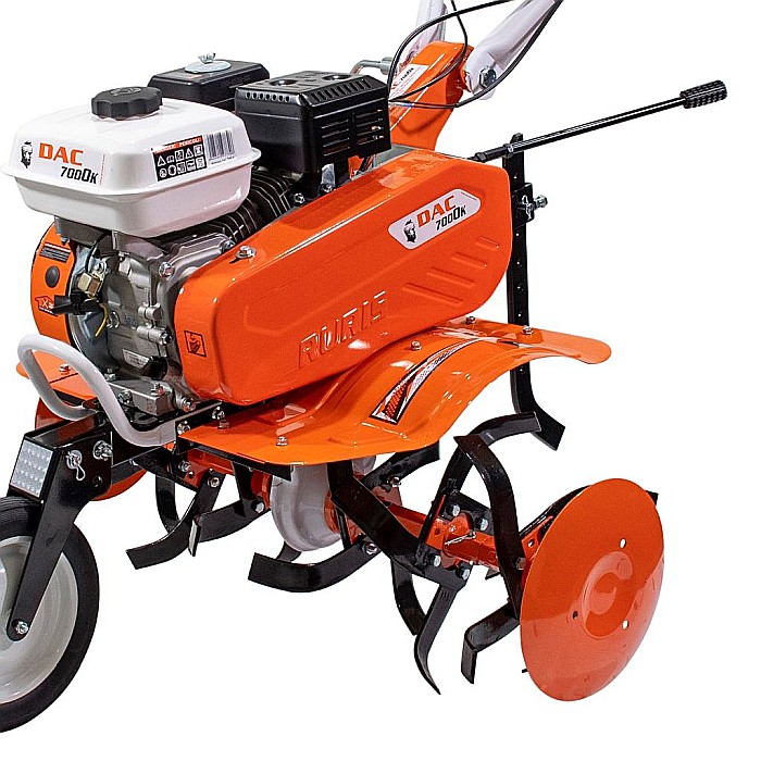 Motosapa DAC 7000K + roți cauciuc 4.00-8 + rariță + set contragreutăți 10 kg [4]
