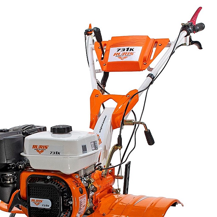 Motosăpătoare RURIS 731K + roți+ rariță + accesoriu tractat [2]