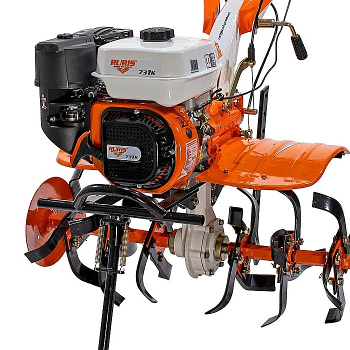 Motosăpătoare RURIS 731K + roți+ rariță + accesoriu tractat [6]