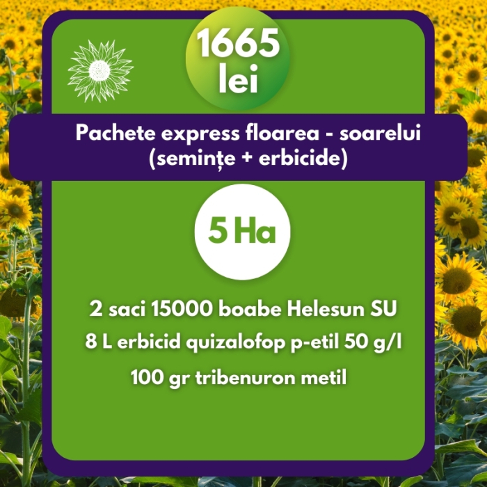 Pachet express fl-soarelui 5 ha (semințe+erbicide) [1]