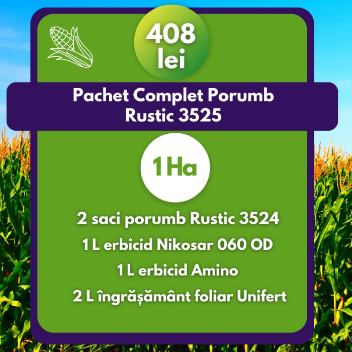 Pachet Complet  Porumb Rustic 3524- 1 Ha [1]