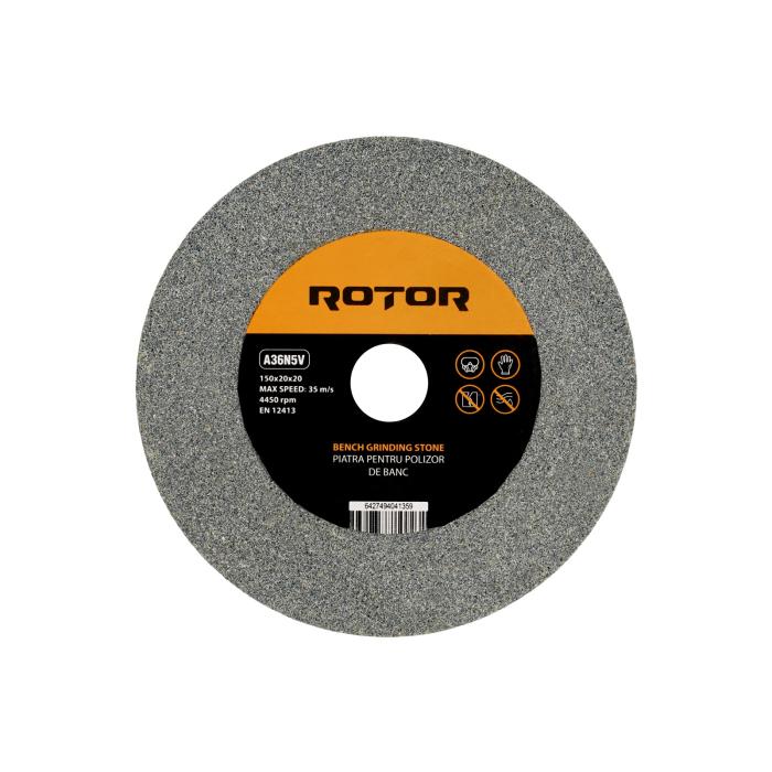 Piatra pentru polizor de banc 150 x 20 x 20 mm P36 ROTOR [1]