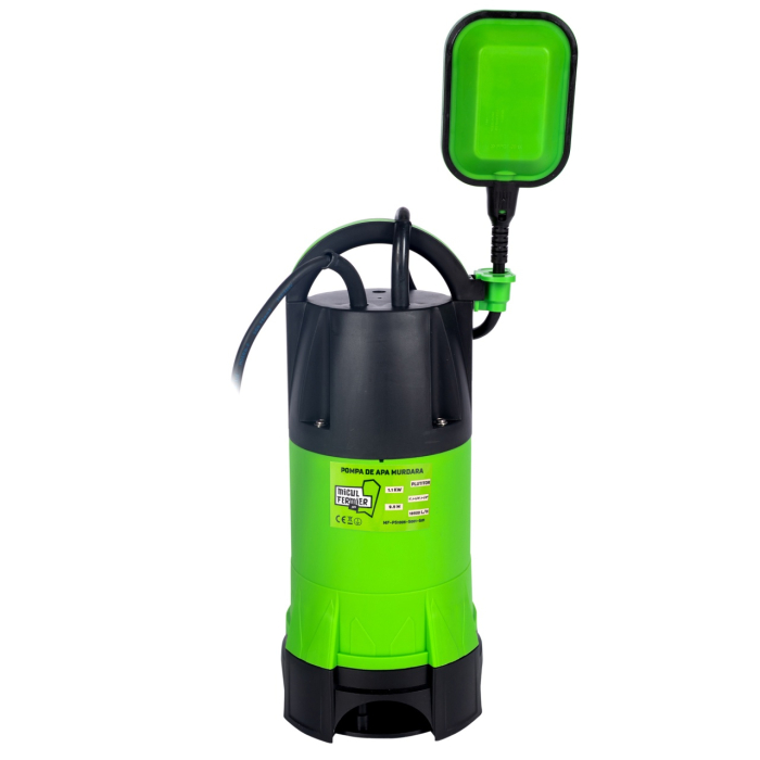 Pompa apa murdara cu plutitor, 1.1 kW, 18500l/h, 9.5m [4]