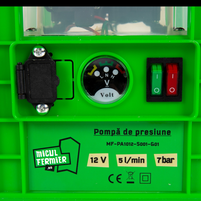 Pompa de presiune pentru stropit Micul Fermier 12V 12Ah [19]