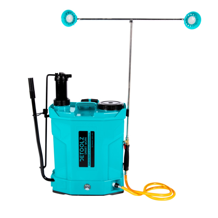 Pompa de stropit 2 in 1 ( acumulator si manuala), Detoolz 16L [18]