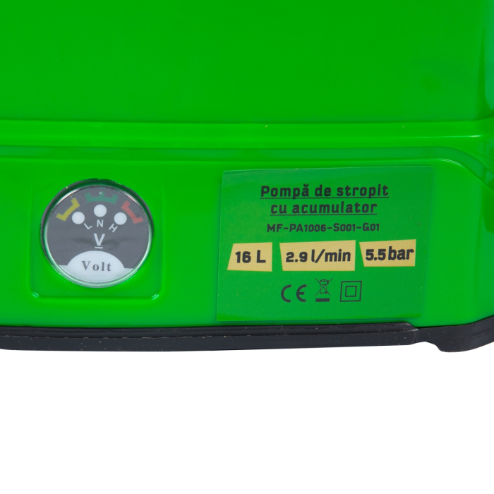 Pompa de stropit cu acumulator, Micul Fermier 16L [18]