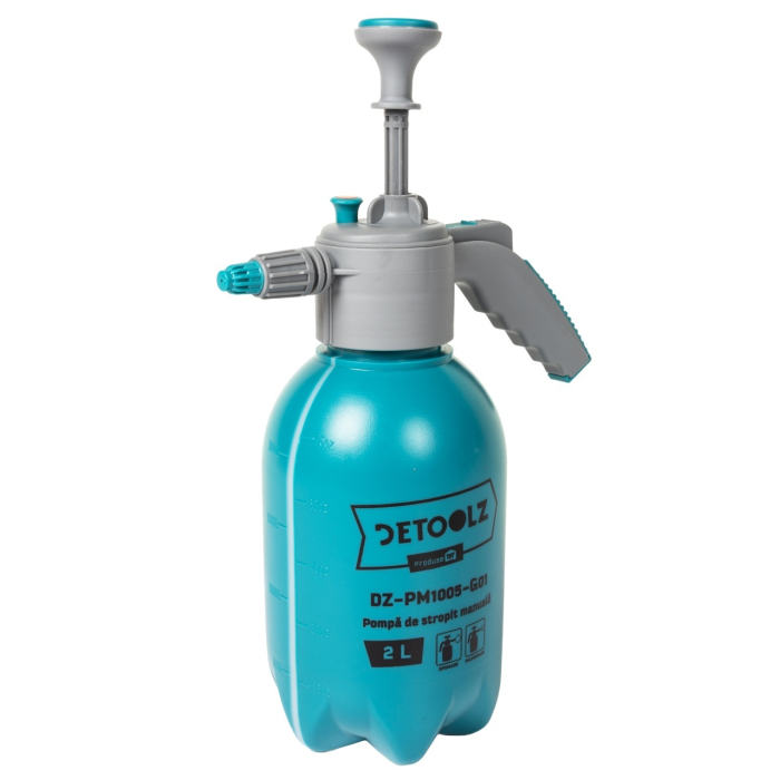 Pompa de stropit Detoolz, 2L manuala, duza spuma [4]