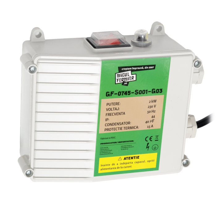 Pompa submersibila Micul Fermier 2kW 3000lh 100m 2 turbine [5]