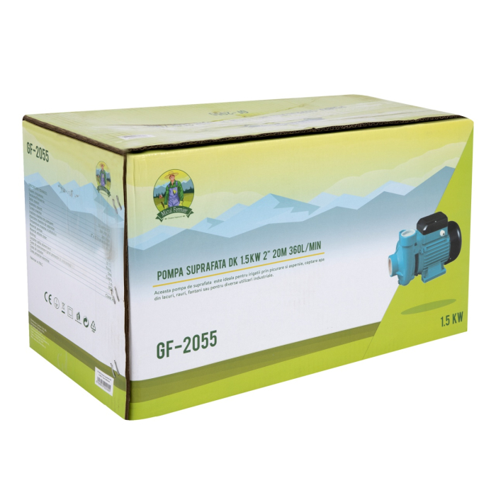Pompa suprafata DK 1.5KW 2" 20m 360l/min [6]
