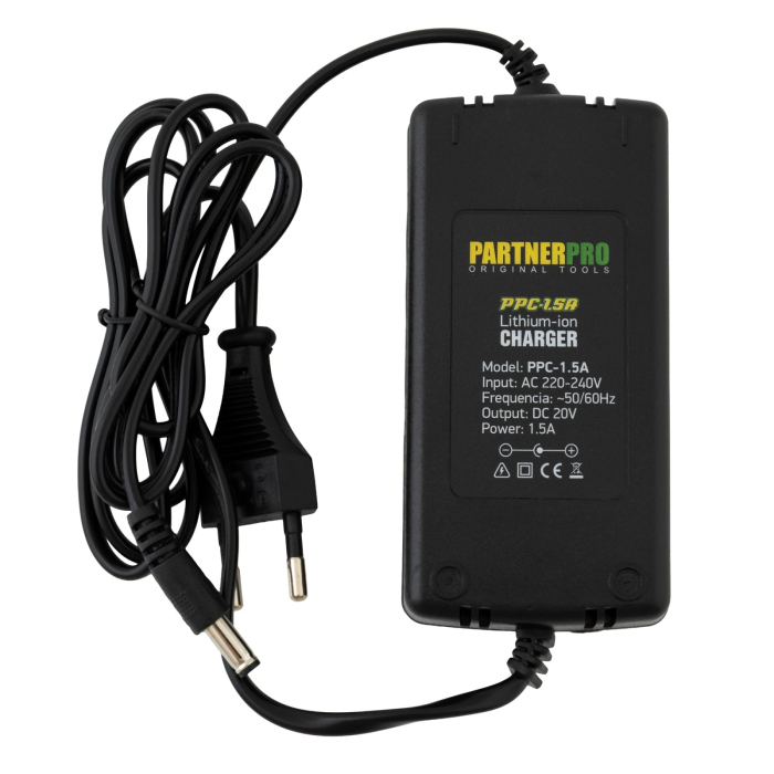 PPC-1.5A Incarcator pentru acumulatori Partner PRO 20 V, 1.5 A [1]