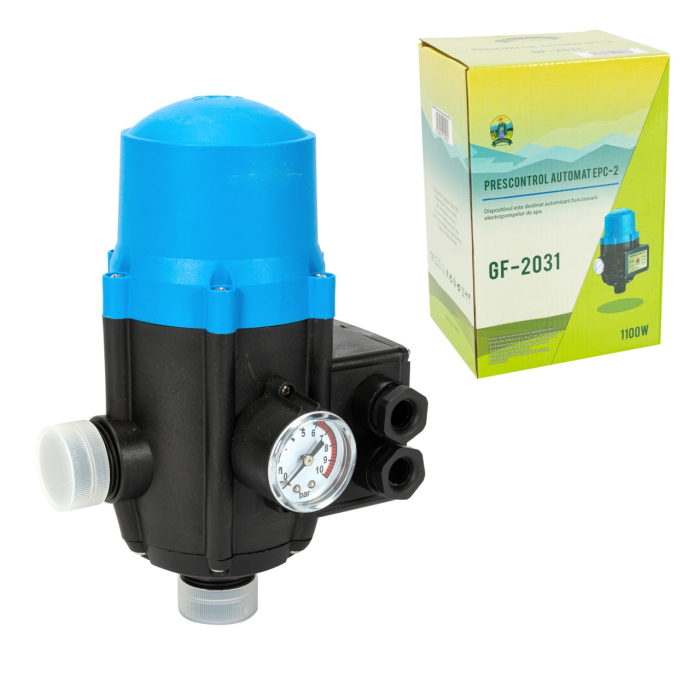 Prescontrol automat Micul Fermier racord 1" presiune maxima 10bar, cu manometru [7]