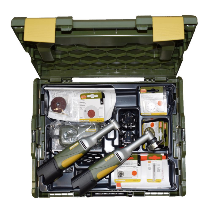 Proxxon 10005, Set pentru debitare ceramica, 15 piese [1]